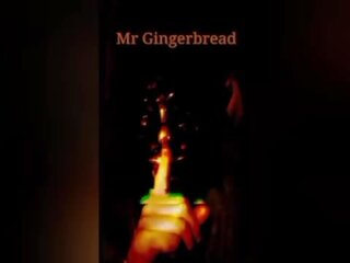 Mr gingerbread pone pezón en eje agujero entonces folla sucio mqmf en la culo