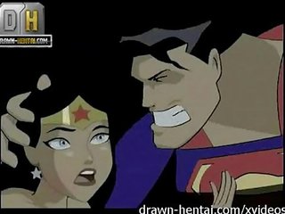 Justice league felnőtt film - superman mert csoda nő